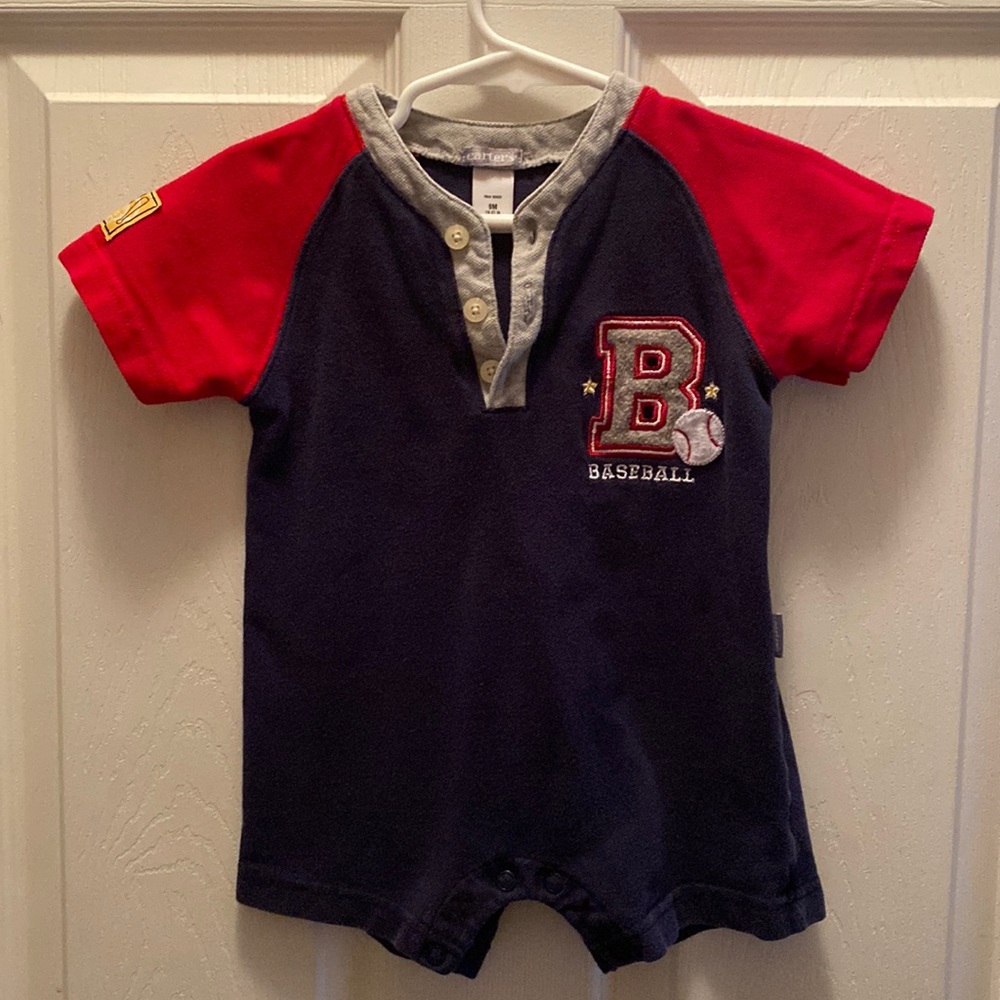 Romper - Baseball 9Months
